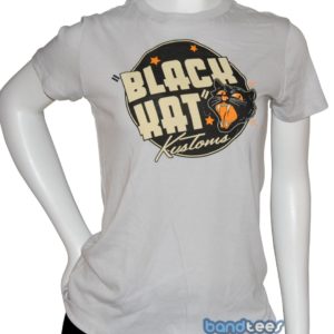 Black Kat Kustoms Showposter Jr T-shirt
