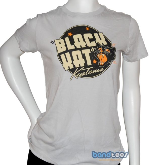 Black Kat Kustoms Showposter Jr T-shirt