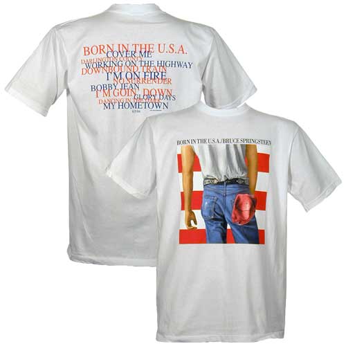 bruce springsteen tee shirts