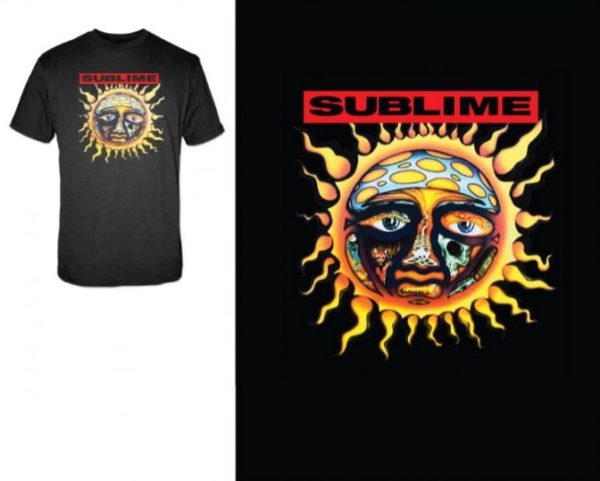 Sublime Sun Mens Black T-shirt