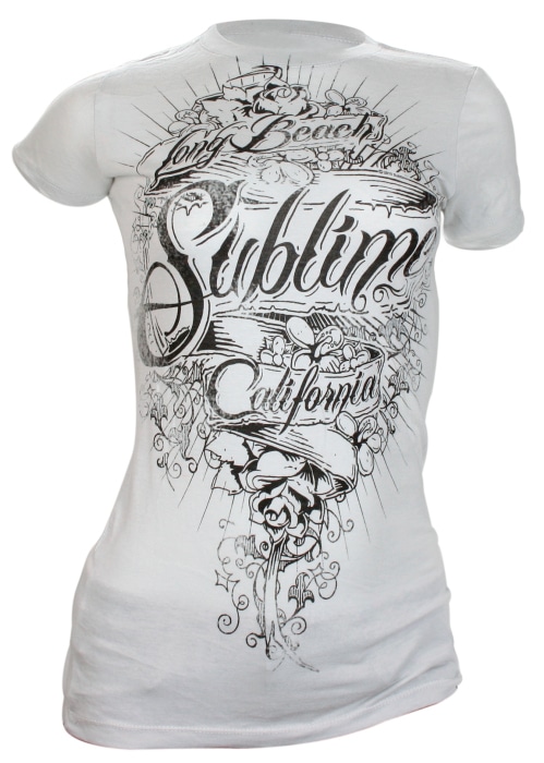 Sublime Banner Jr Gray T-shirt