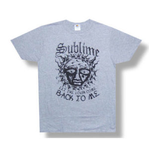 Sublime Lovin Come Back Slim Fit Mens Gray T-shirt