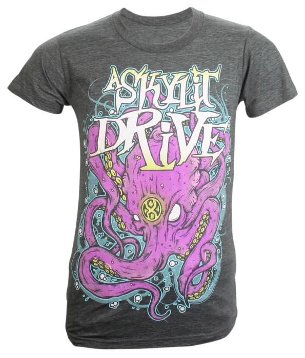A Skylit Drive Octopus T-shirt - Band Tees