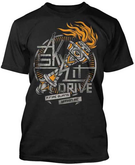 A Skylit Drive Fire Within Me T-shirt