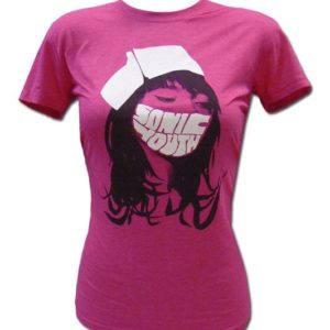 Sonic Youth Nurse Jr Pink T-shirt