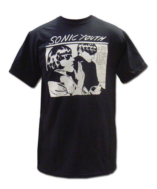 Sonic Youth Goo Black Mens T-shirt