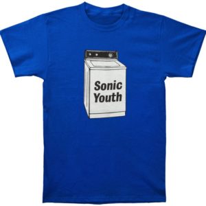 Sonic Youth Washing Machine Mens Blue T-shirt