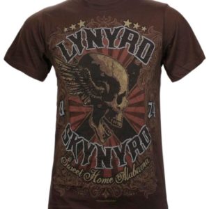 Lynyrd Skynyrd Sweet Home Tee Mens Brown T-shirt