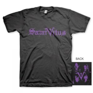 Saint Vitus Face Logo Mens Black T-shirt