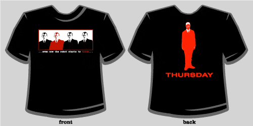 thursday band t shirt