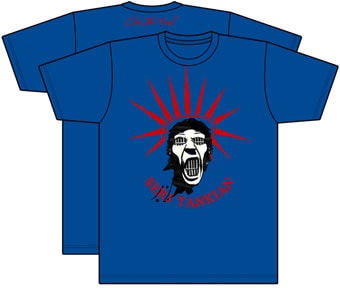 Serj Tankian Enraged Blue Mens T-shirt