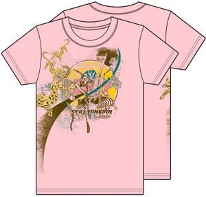 Serj Tankian Secret Garden Jr Pink T-Shirt Large Only