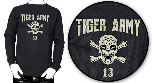 Tiger Army Werecat Thermal Shirt