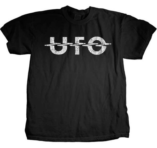 UFO - Vintage Logo Men's Black T-Shirt