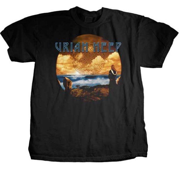 Uriah Heep Celebration Mens Black T-Shirt