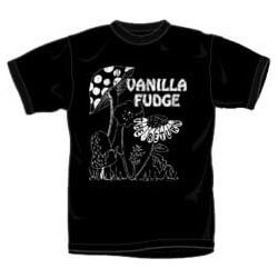 Vanilla Fudge Mushroom Youth Black T-shirt