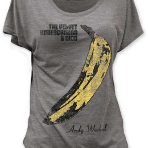 Velvet Underground Distress Jr Dolman Gray T-shirt