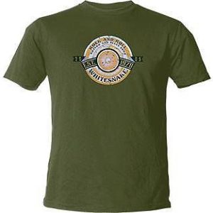 Whitesnake Label 2005 Mens Green T-Shirt