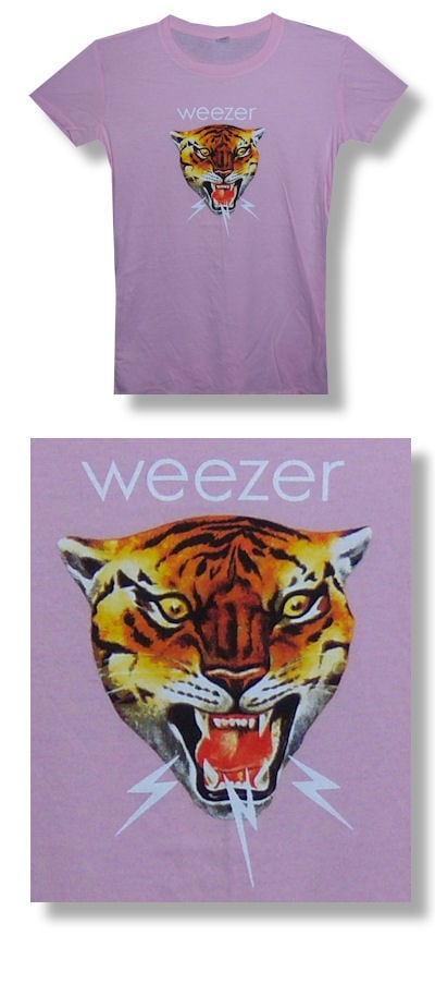 Weezer Tiger Jr T-shirt