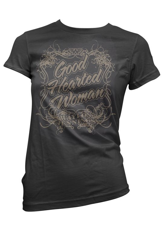 Waylon Jennings Good Hearted Woman Jr T 