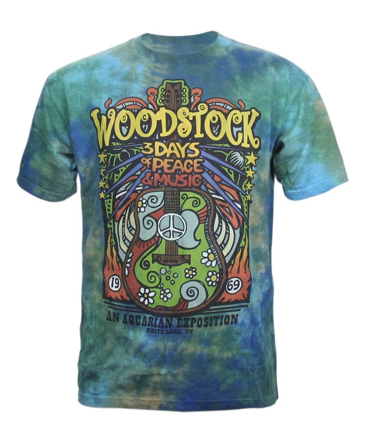 One of Our Favorite Woodstock Tie Dye Shirts @ Band Tees