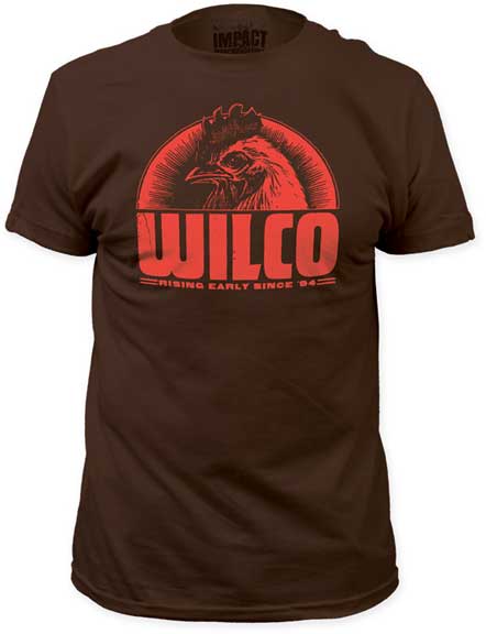 Wilco Rising Early Since '94 Mens Brown T-shirt