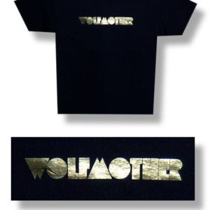 Wolfmother Foil Logo Mens Black T-shirt Small Only