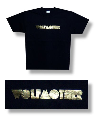 Wolfmother Foil Logo Mens Black T-shirt Small Only