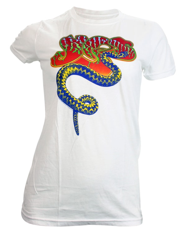 Yes Snake Girls White T-shirt