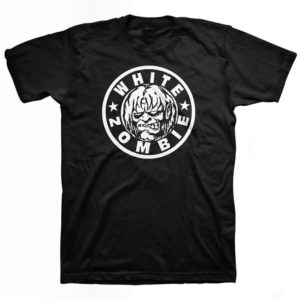 White Zombie Classic Logo Mens Black T-shirt