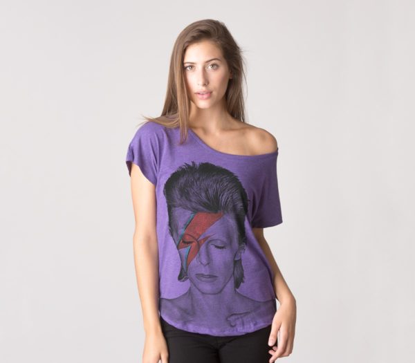 David Bowie Aladdin Sane Jr Dolman T-shirt