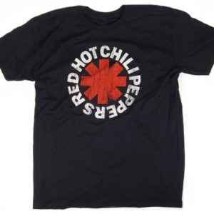 classic red hot chili peppers asterisk band t-shirt
