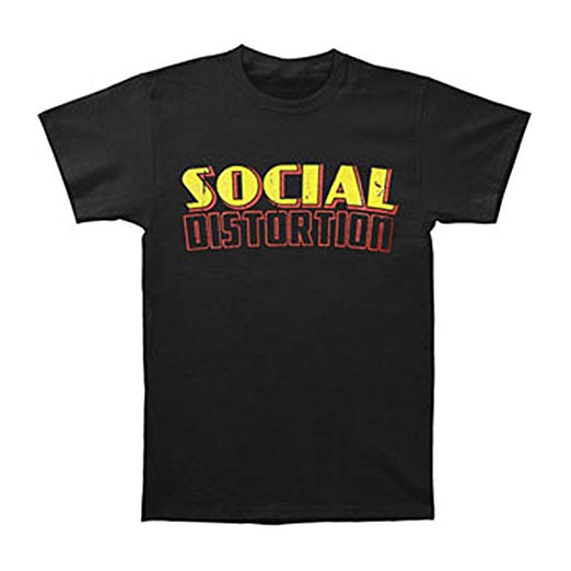 Social Distortion Winter 2011 Concert Adult Black T-shirt, Hoodie