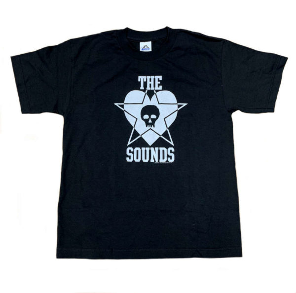 The Sounds Star Heart Youth Black T-shirt