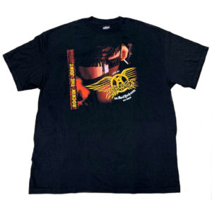 Aerosmith CD Cover Mens Black T-shirt