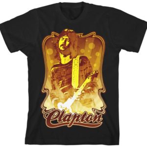 Eric Clapton Ray of Light Mens Black T-shirt