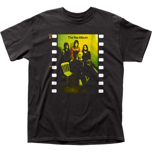 Yes The Yes Album Mens Black T-shirt