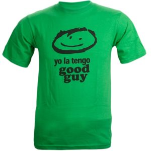 Yo La Tengo Good Guy Mens Green T-Shirt Small Only