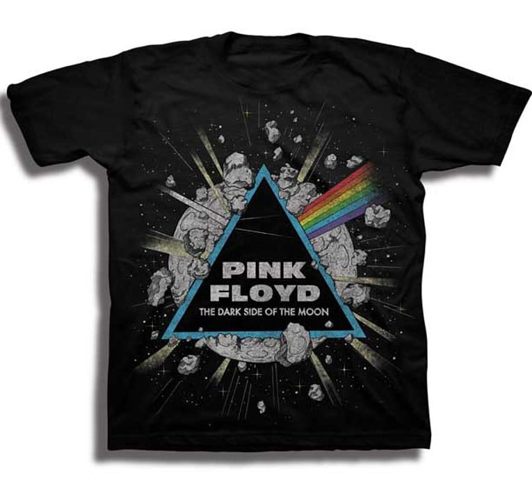 Pink Floyd Explode Youth Black T-Shirt