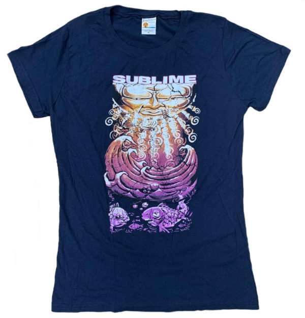 Sublime Under the Sea Jr Tee Blue T-shirt Extra Large Only