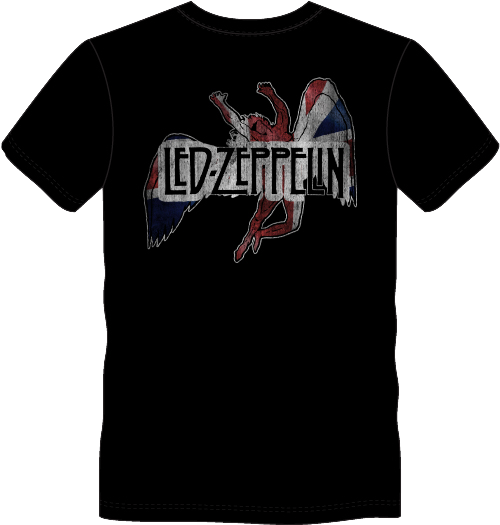 Led Zeppelin Icarus Flag T-shirt