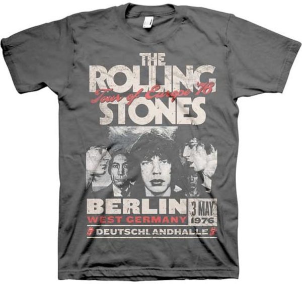 Rolling Stones Europe '76 T-shirt