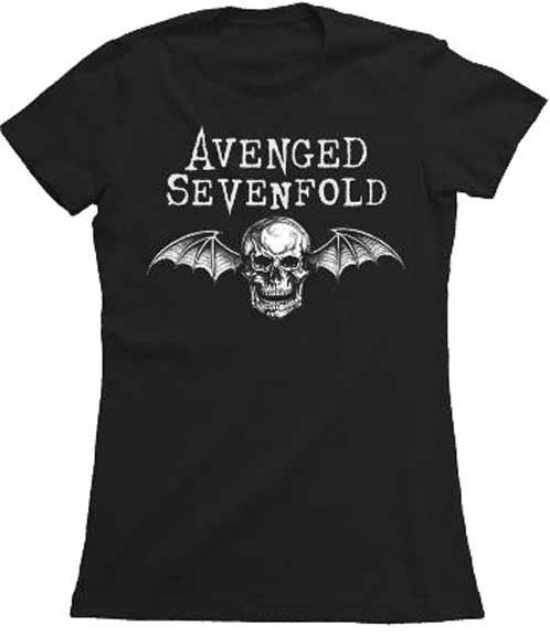 Avenged Sevenfold Deathbat Jr Black T-shirt