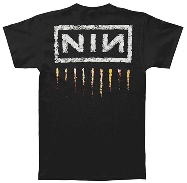 Nine Inch Nails Downward Spiral Mens Black T-shirt
