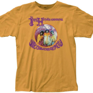 Jimi Hendrix Are You Experienced Mens Yellow T-shirt