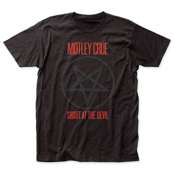 Motley Crue Shout at the Devil Mens Black T-shirt