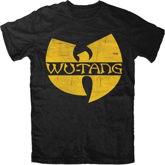Wu-Tang Clan Classic Logo black t-shirt