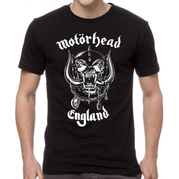 Motorhead England Mens Black T-shirt