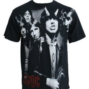 AC/DC - Highway Group Mens Black T-Shirt XL Only