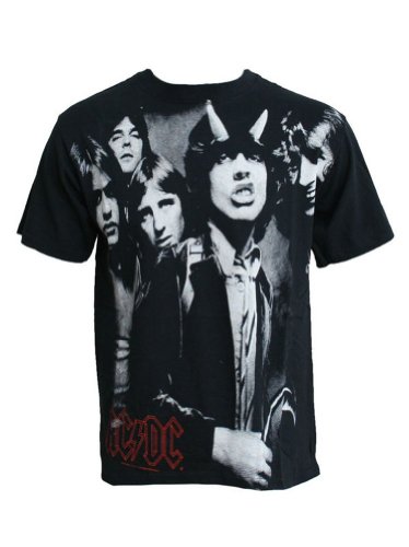 AC/DC - Highway Group Mens Black T-Shirt XL Only